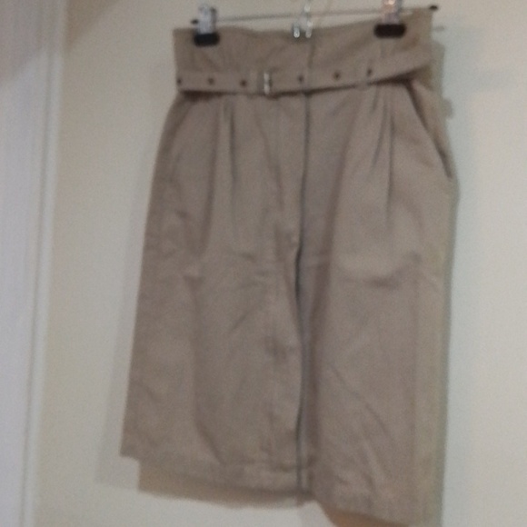 D3 Weekend Max Mara 4 two way zip skirt with belt and pockets - Picture 1 of 9